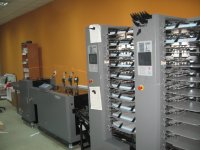 Инсталляция комплекса по послепечатной системы Duplo Systems 5000.