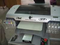 Запуск цифрового принтера для прямой печати на текcтиле I-Dot